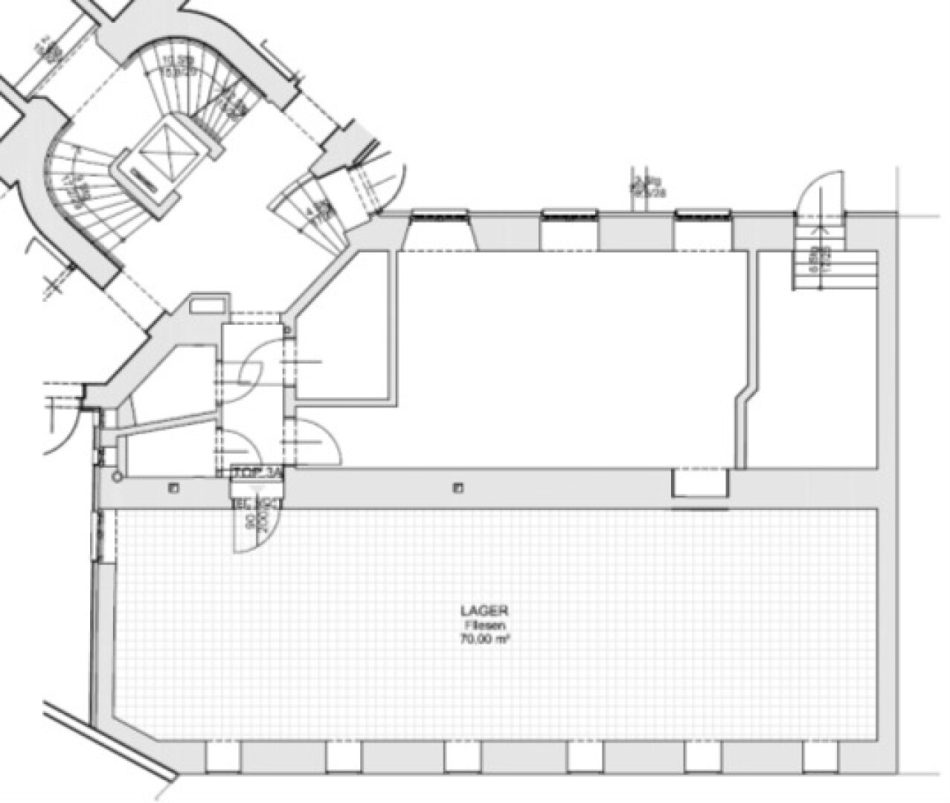 Grundriss Lazarettgasse