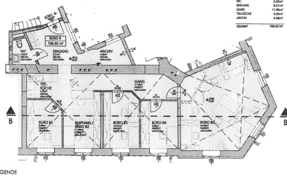Grundriss Stumpergasse