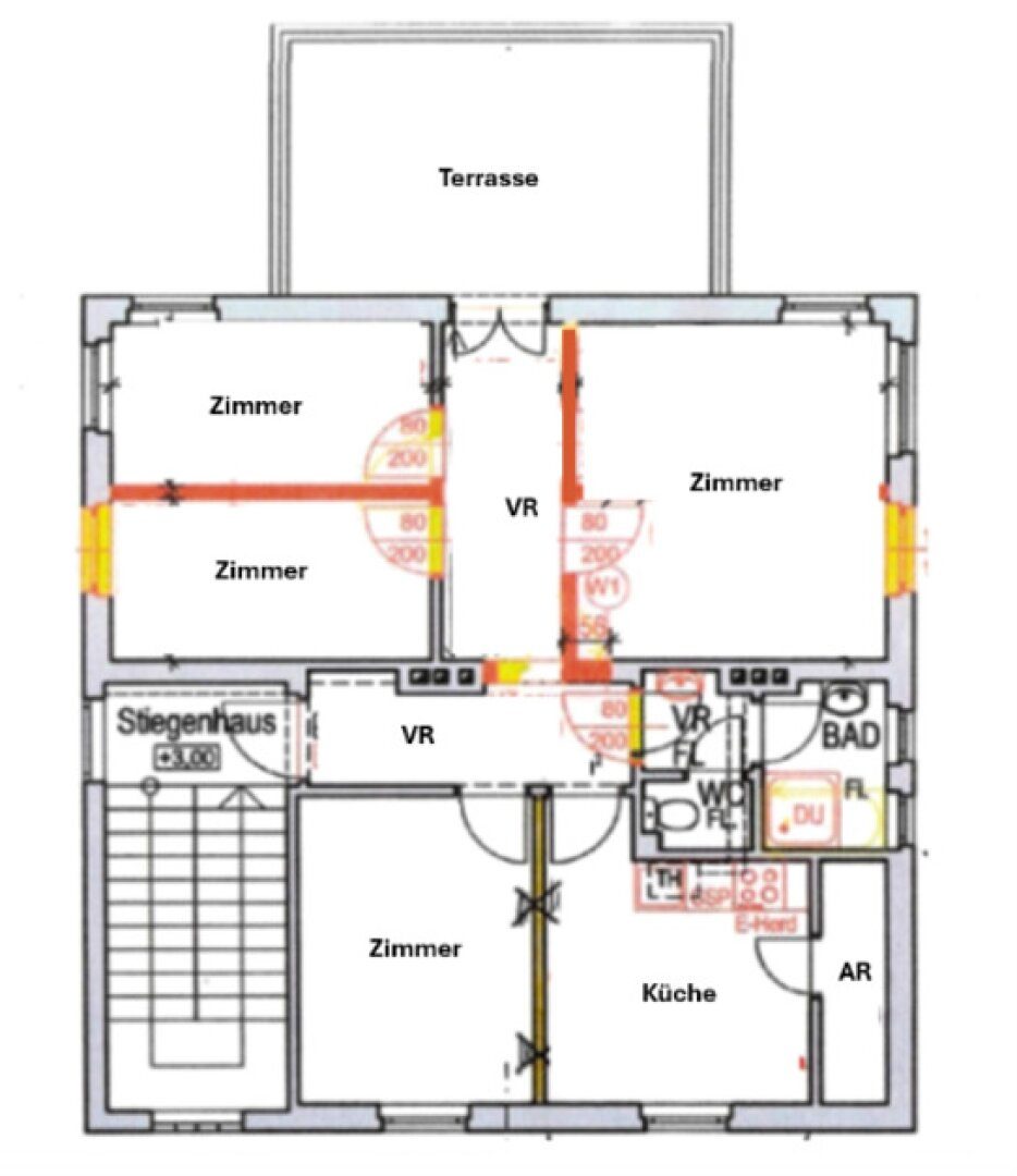 Grundriss Parzgasse