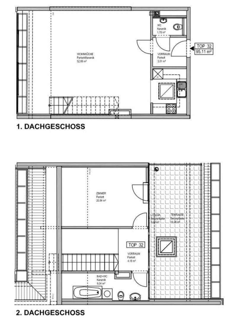 Grundriss Innstraße
